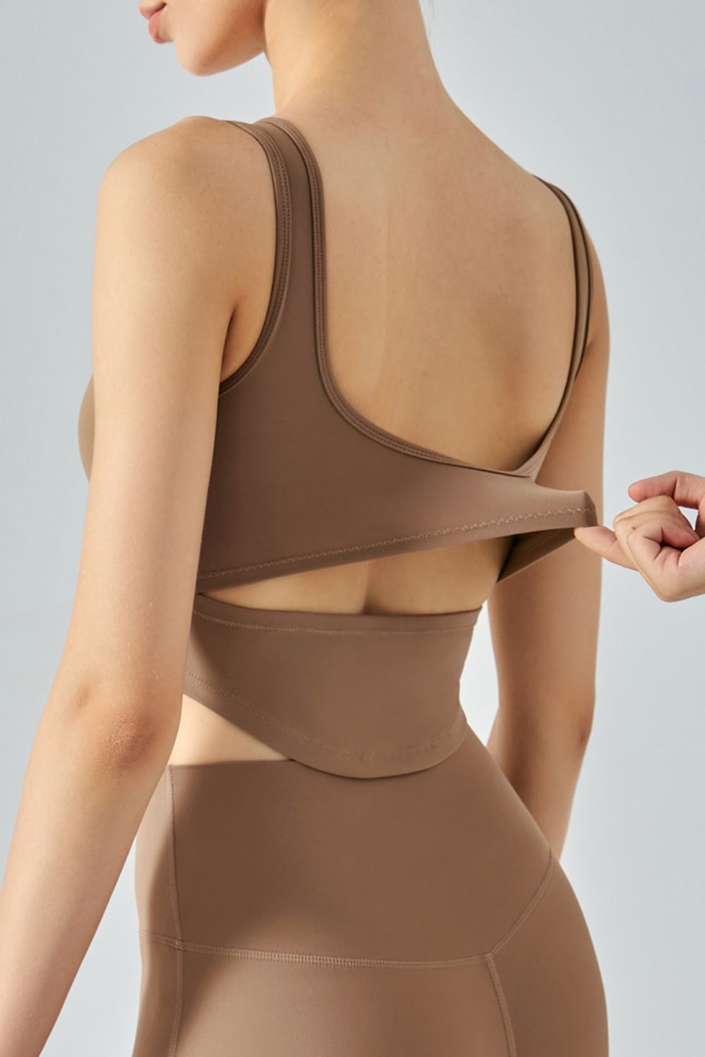 Curved Sports Tank