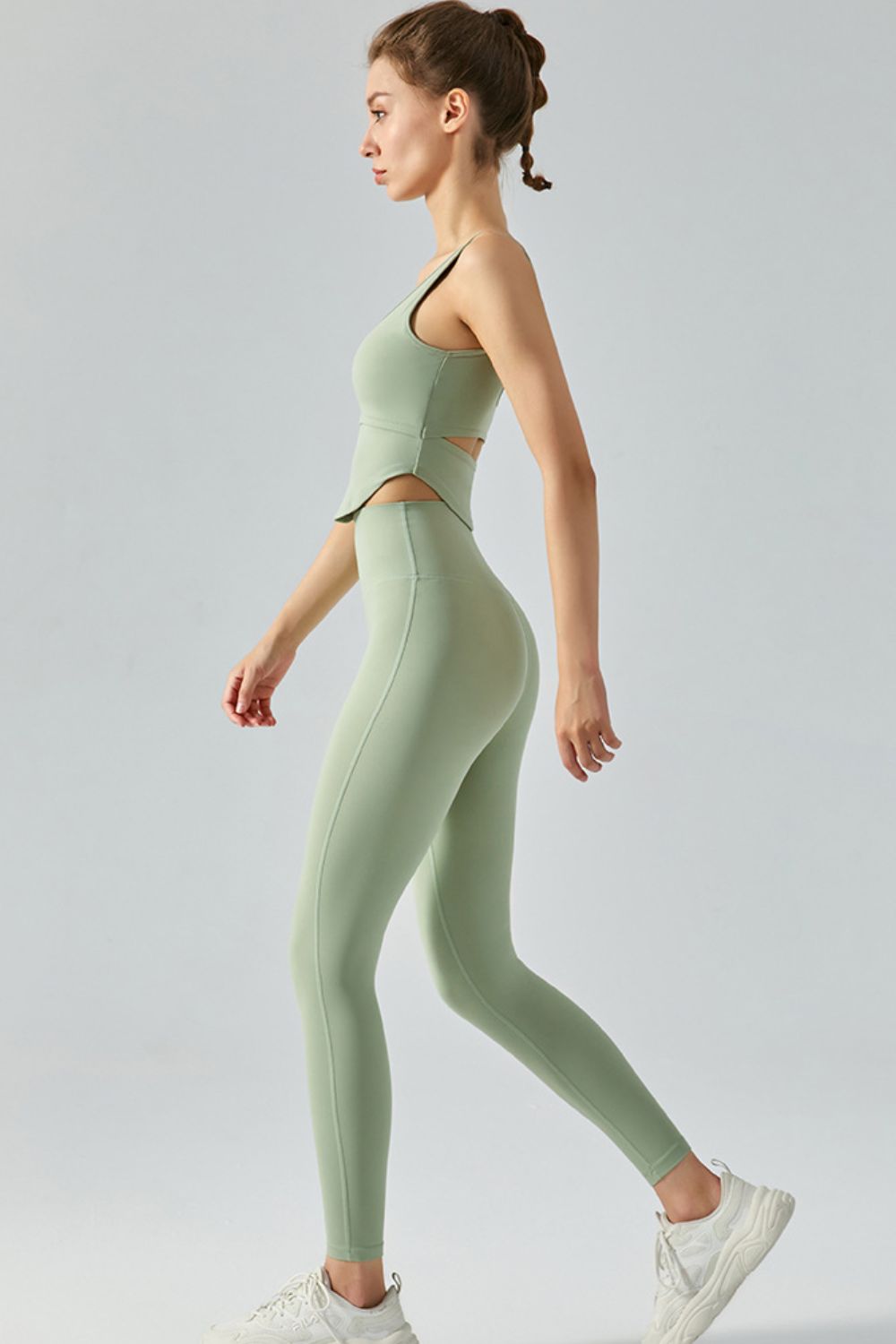 Curved Sports Tank