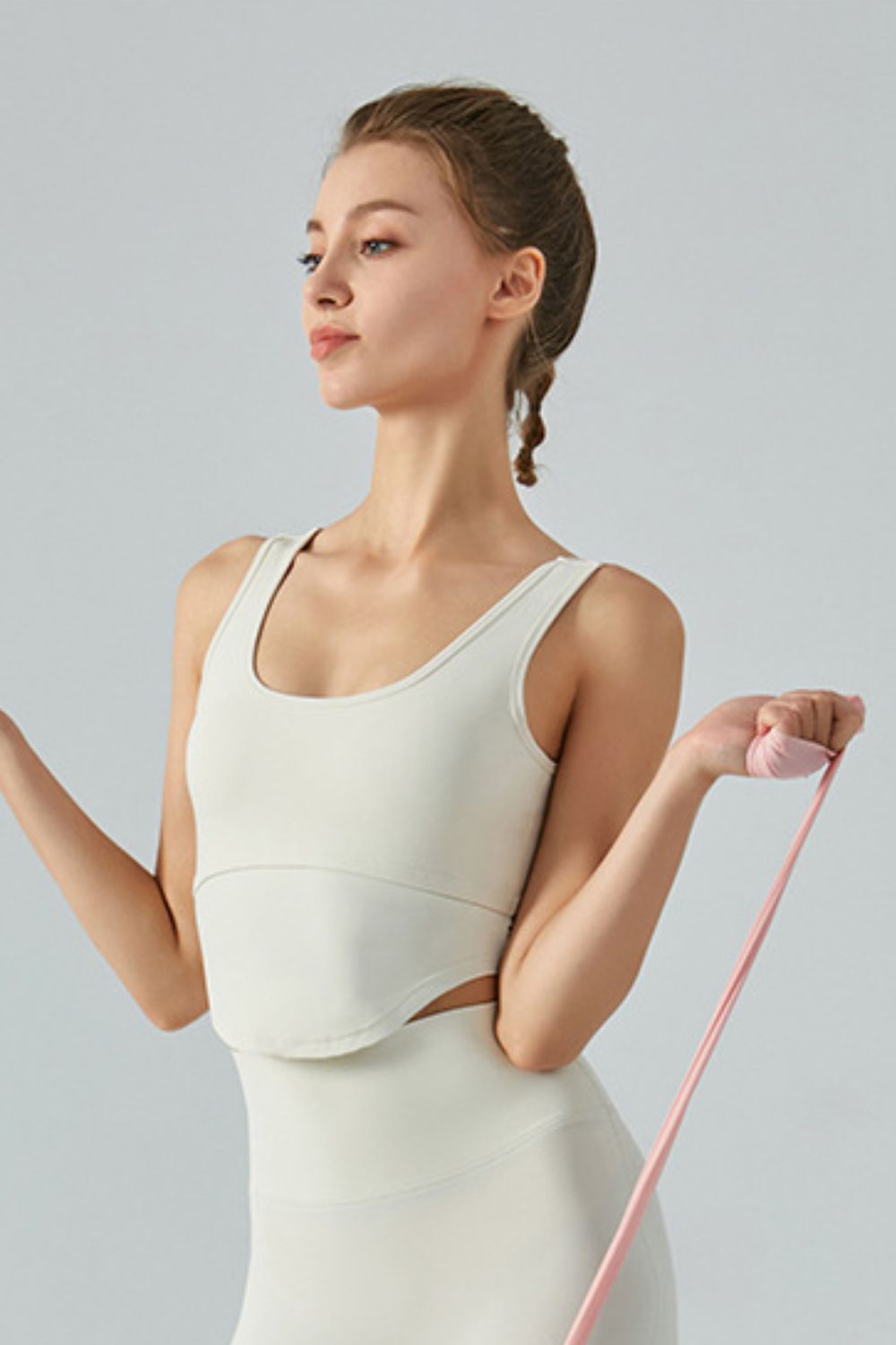 Curved Sports Tank